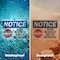 Signmission Door Blocked Not An Entrance Sign, Vinyl Decal, 10in W x 7in L, 2PK OS-2PACK-NS-D-710-L-11469 - alternate 4